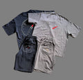 2 ensembles Astray  100% COTON (gris + noir)